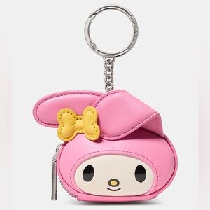 kate spade NWT! x Hello Kitty & Friends 3D My Melody Coin Purse Bag Charm
